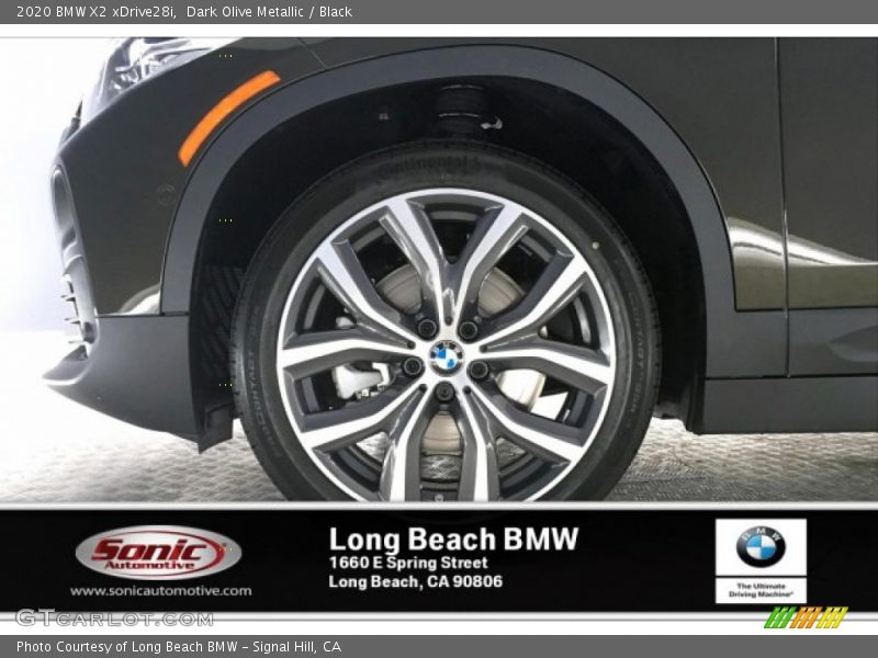 Dark Olive Metallic / Black 2020 BMW X2 xDrive28i