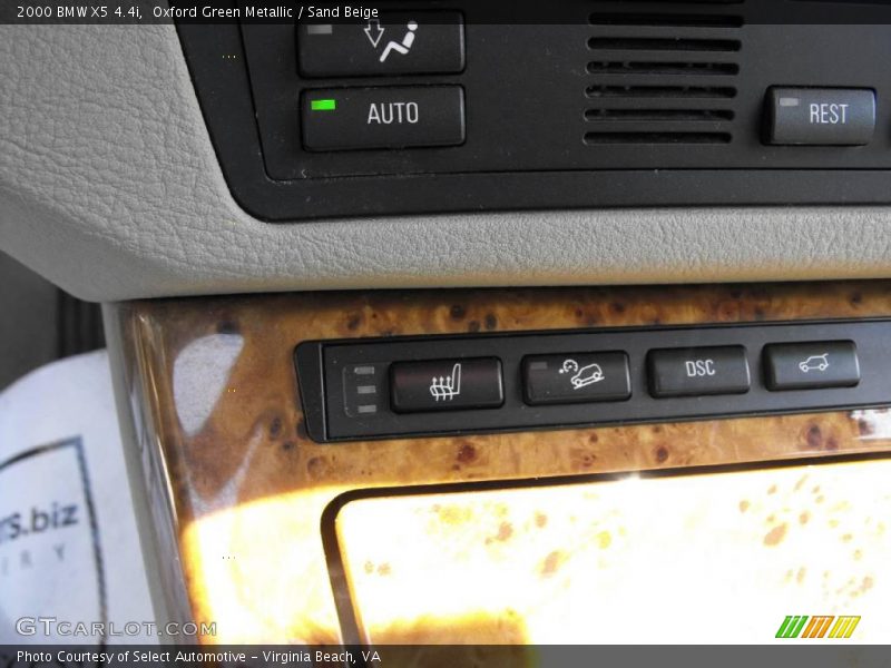 Oxford Green Metallic / Sand Beige 2000 BMW X5 4.4i