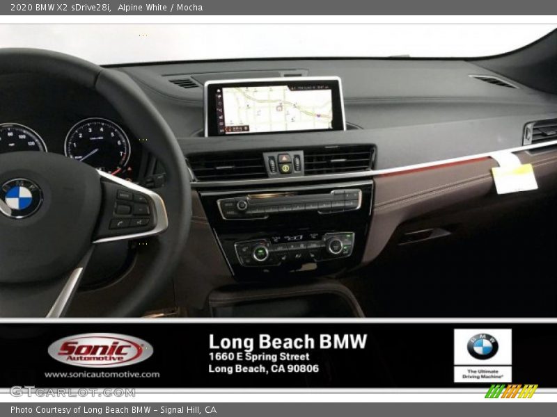 Alpine White / Mocha 2020 BMW X2 sDrive28i
