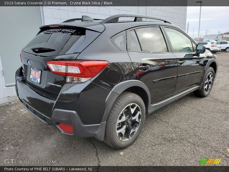Crystal Black Silica / Black 2019 Subaru Crosstrek 2.0i Premium