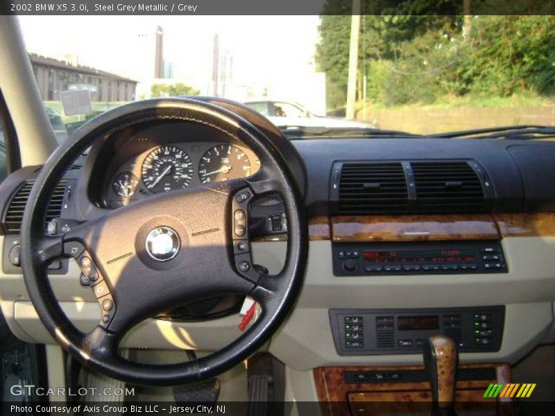 Steel Grey Metallic / Grey 2002 BMW X5 3.0i