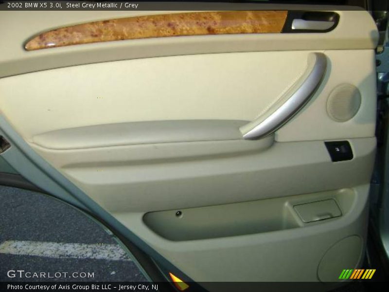 Steel Grey Metallic / Grey 2002 BMW X5 3.0i