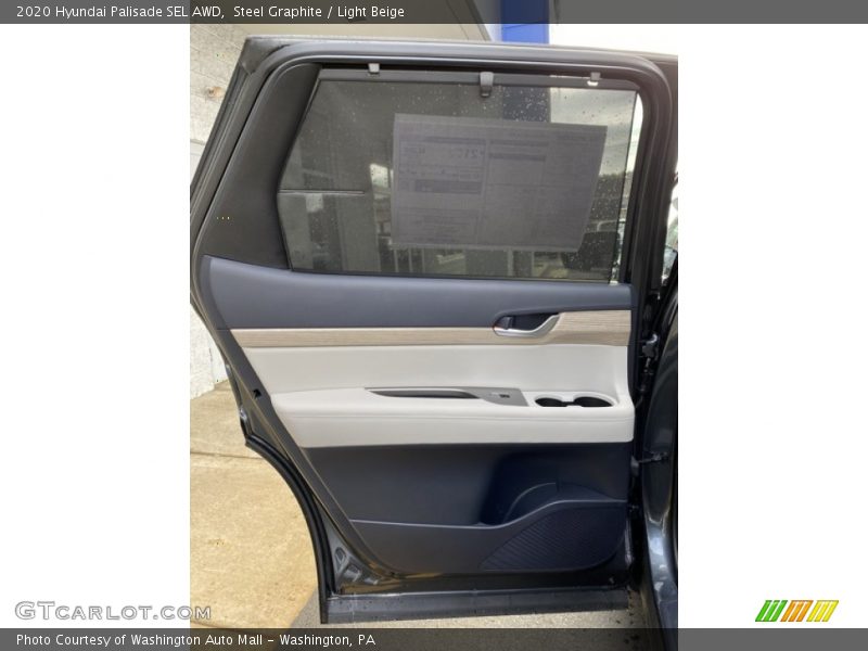Steel Graphite / Light Beige 2020 Hyundai Palisade SEL AWD