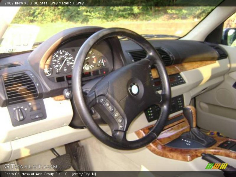 Steel Grey Metallic / Grey 2002 BMW X5 3.0i