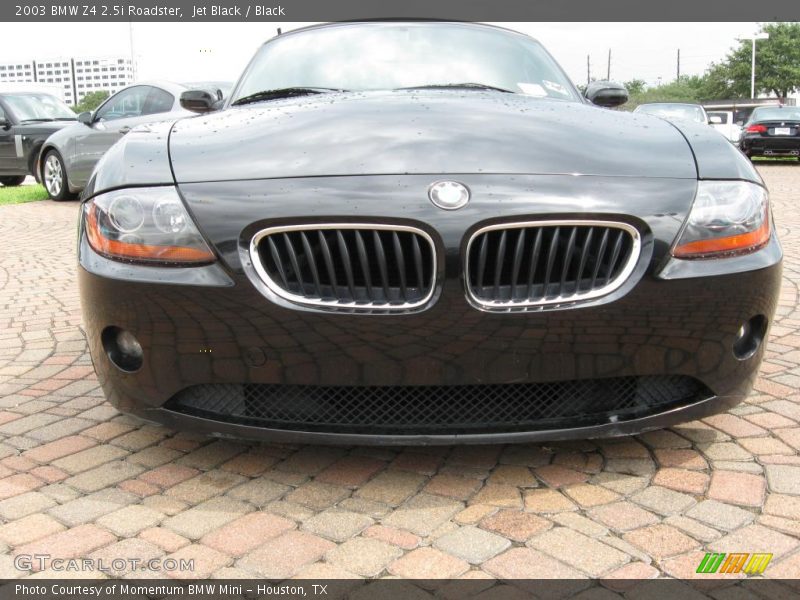 Jet Black / Black 2003 BMW Z4 2.5i Roadster