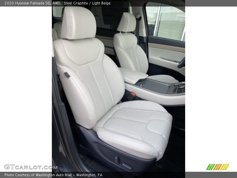Steel Graphite / Light Beige 2020 Hyundai Palisade SEL AWD