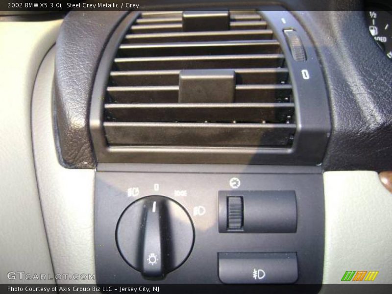 Steel Grey Metallic / Grey 2002 BMW X5 3.0i