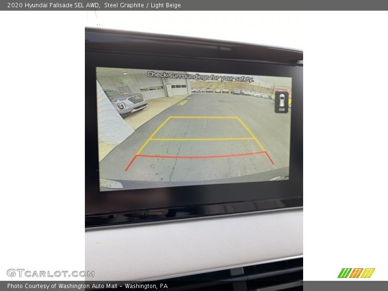Steel Graphite / Light Beige 2020 Hyundai Palisade SEL AWD