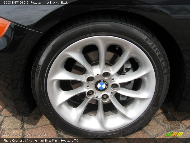 Jet Black / Black 2003 BMW Z4 2.5i Roadster
