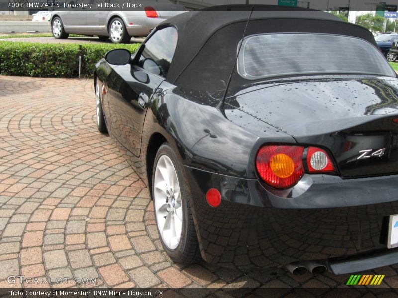 Jet Black / Black 2003 BMW Z4 2.5i Roadster