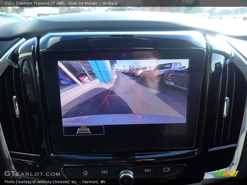 Silver Ice Metallic / Jet Black 2020 Chevrolet Traverse LT AWD