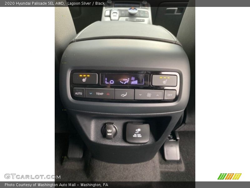 Lagoon Silver / Black 2020 Hyundai Palisade SEL AWD