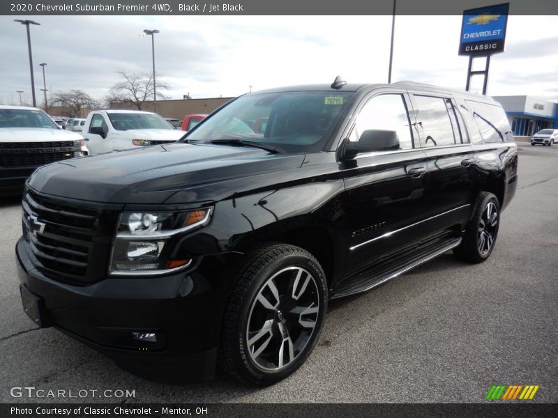 Black / Jet Black 2020 Chevrolet Suburban Premier 4WD