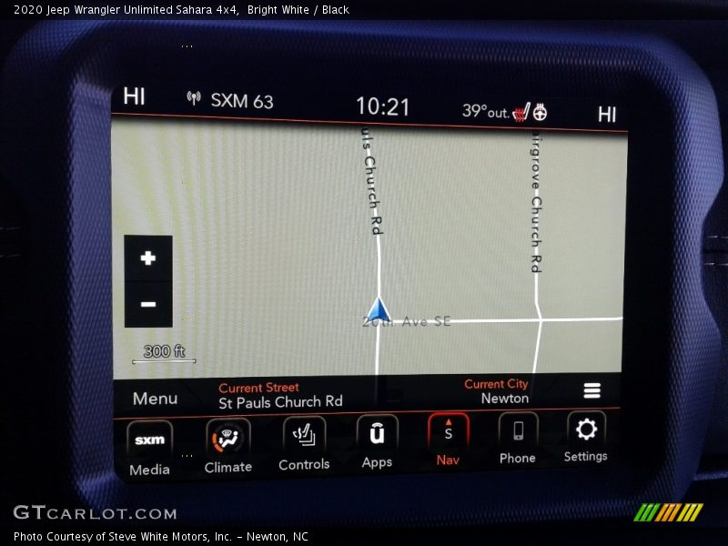 Bright White / Black 2020 Jeep Wrangler Unlimited Sahara 4x4