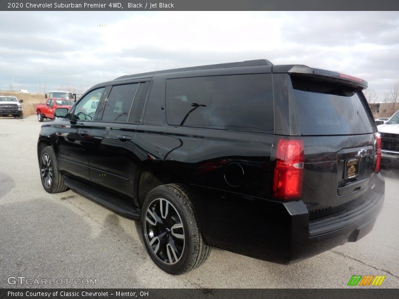 Black / Jet Black 2020 Chevrolet Suburban Premier 4WD