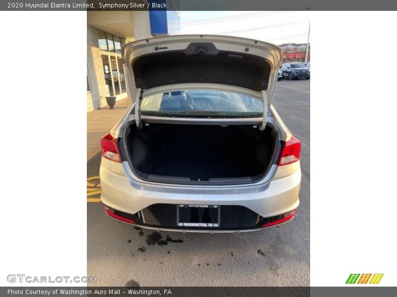 Symphony Silver / Black 2020 Hyundai Elantra Limited
