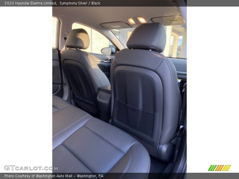 Symphony Silver / Black 2020 Hyundai Elantra Limited