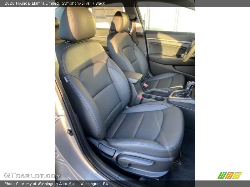 Symphony Silver / Black 2020 Hyundai Elantra Limited