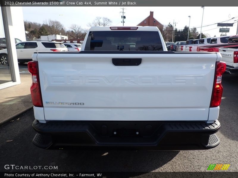 Summit White / Jet Black 2020 Chevrolet Silverado 1500 WT Crew Cab 4x4
