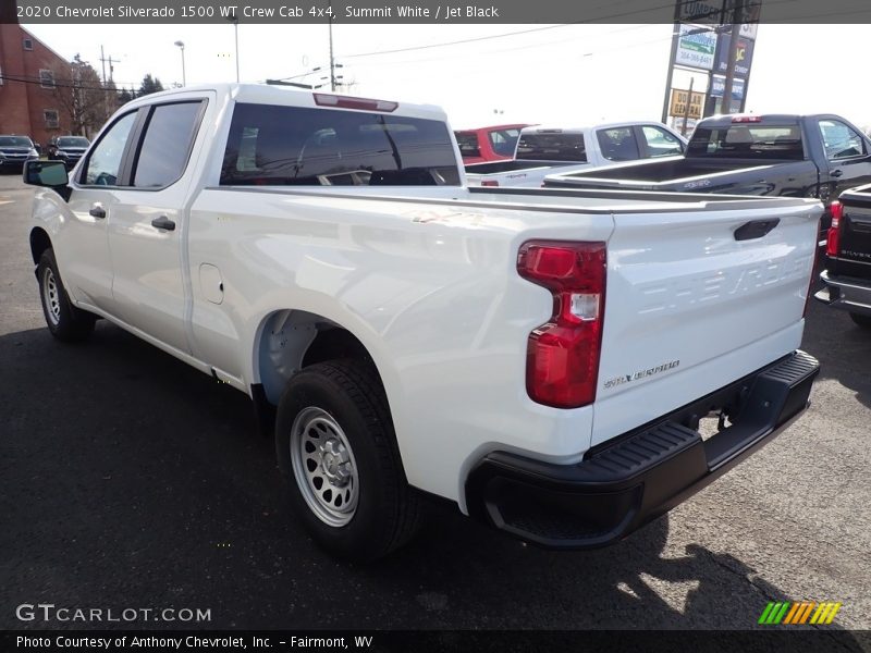 Summit White / Jet Black 2020 Chevrolet Silverado 1500 WT Crew Cab 4x4