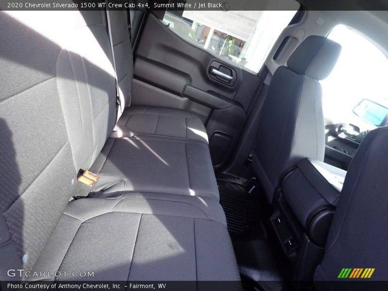 Summit White / Jet Black 2020 Chevrolet Silverado 1500 WT Crew Cab 4x4