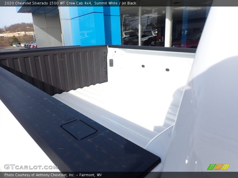 Summit White / Jet Black 2020 Chevrolet Silverado 1500 WT Crew Cab 4x4