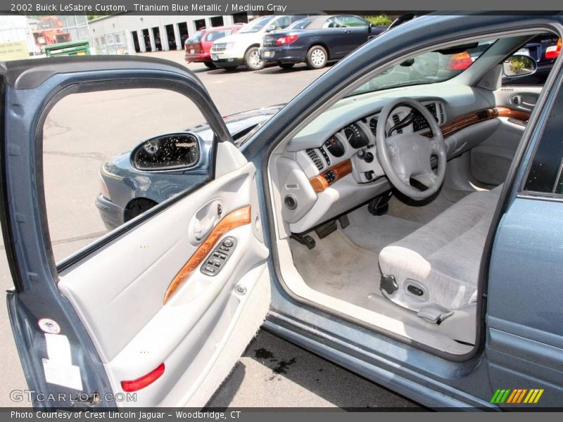 Titanium Blue Metallic / Medium Gray 2002 Buick LeSabre Custom