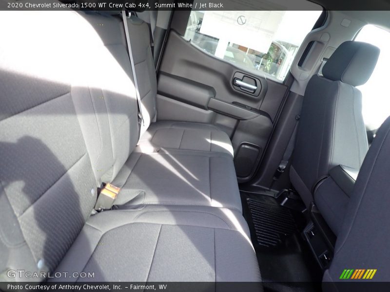 Summit White / Jet Black 2020 Chevrolet Silverado 1500 WT Crew Cab 4x4