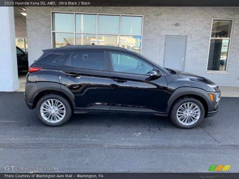 Ultra Black / Black 2020 Hyundai Kona SEL AWD
