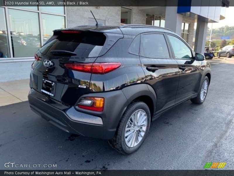 Ultra Black / Black 2020 Hyundai Kona SEL AWD