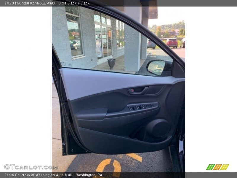 Ultra Black / Black 2020 Hyundai Kona SEL AWD