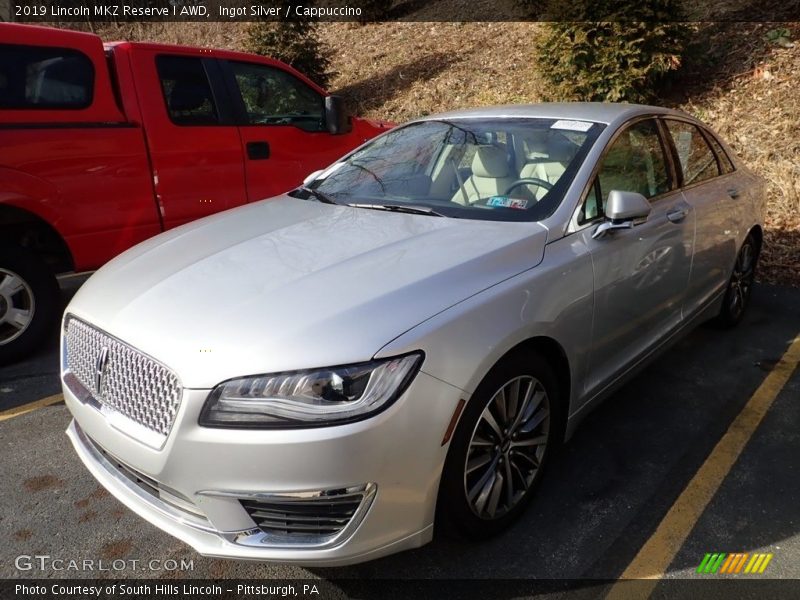 Ingot Silver / Cappuccino 2019 Lincoln MKZ Reserve I AWD