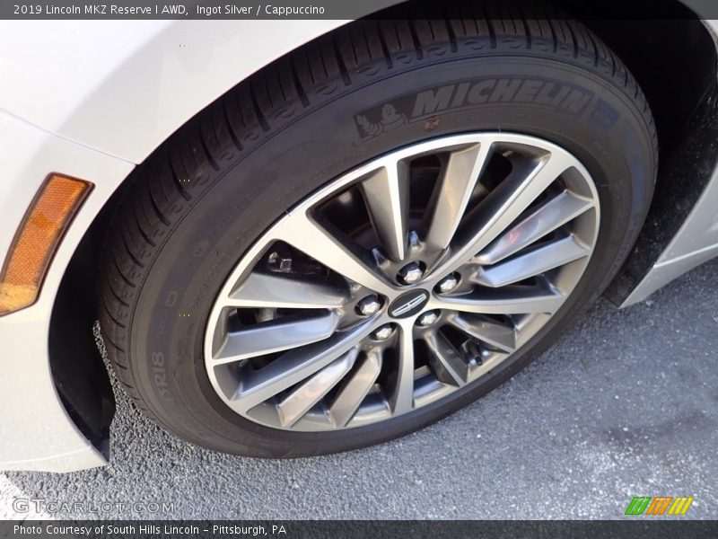 Ingot Silver / Cappuccino 2019 Lincoln MKZ Reserve I AWD