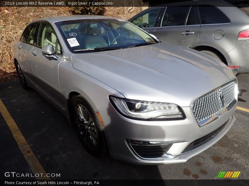 Ingot Silver / Cappuccino 2019 Lincoln MKZ Reserve I AWD