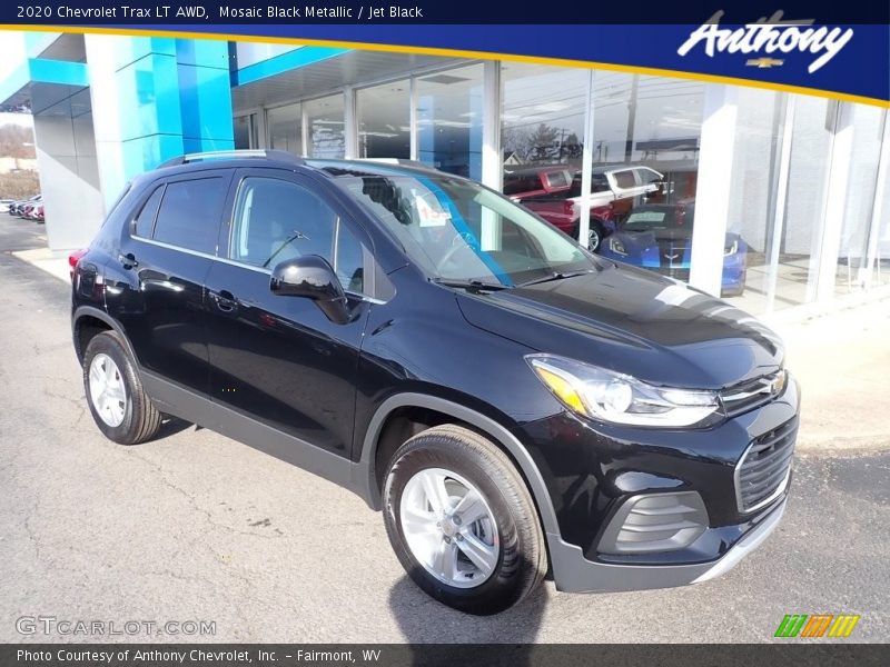Mosaic Black Metallic / Jet Black 2020 Chevrolet Trax LT AWD
