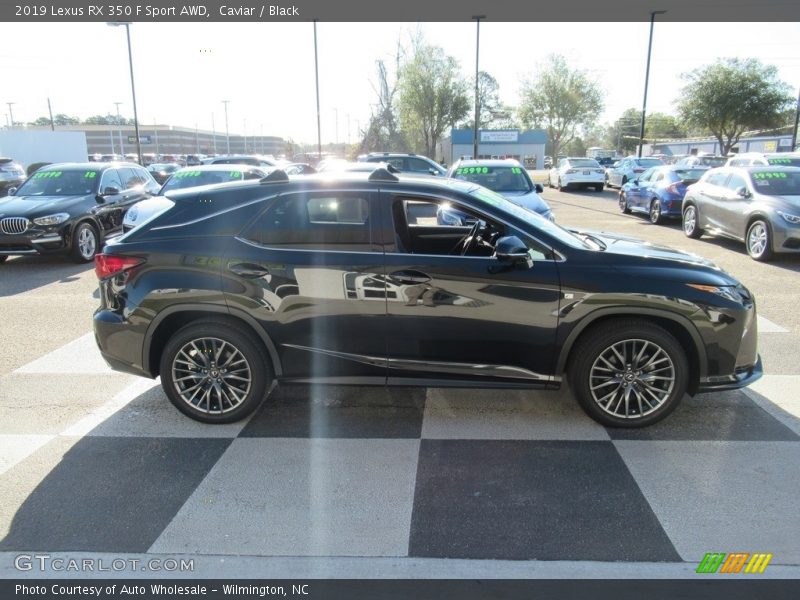 Caviar / Black 2019 Lexus RX 350 F Sport AWD