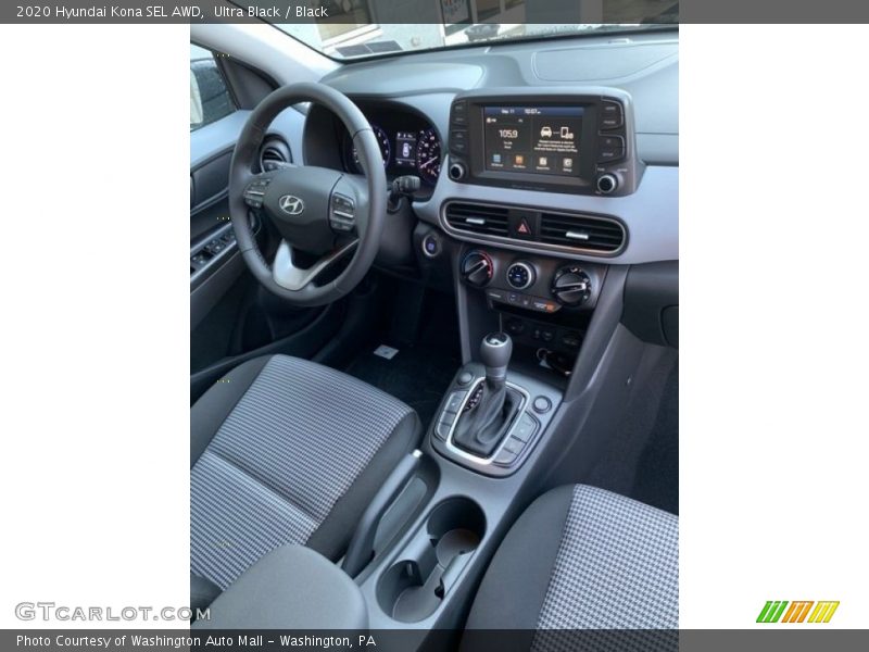 Ultra Black / Black 2020 Hyundai Kona SEL AWD