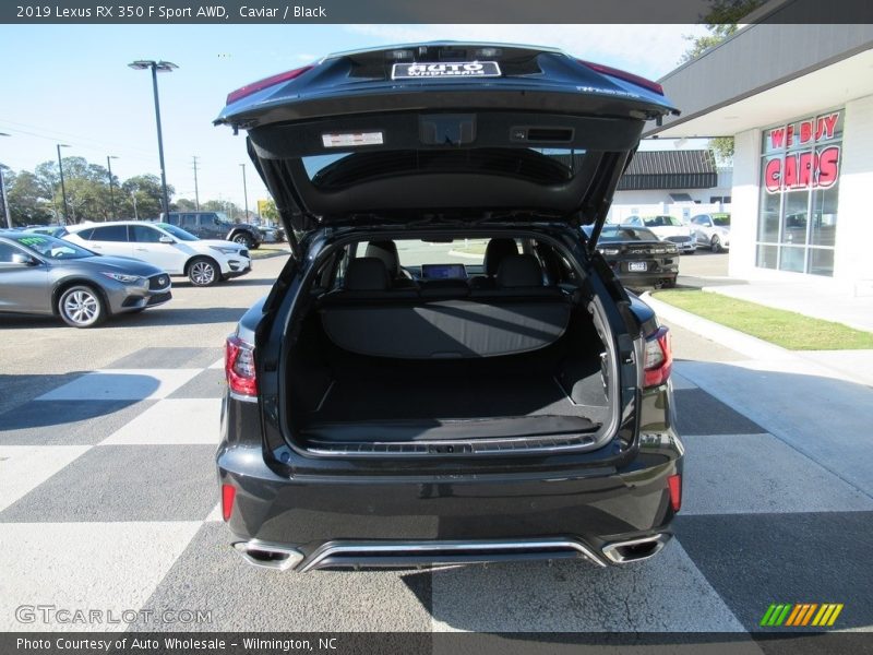 Caviar / Black 2019 Lexus RX 350 F Sport AWD