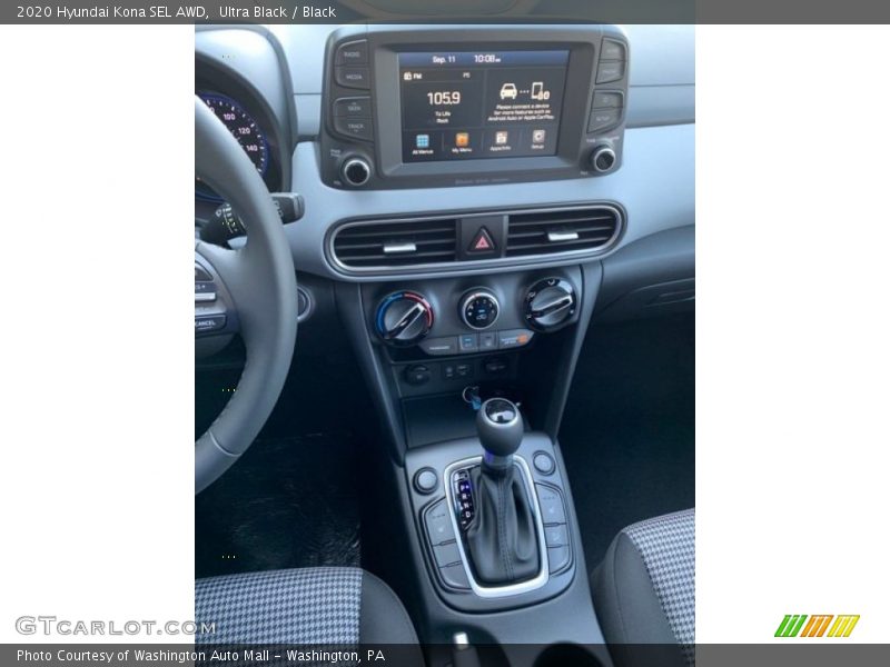 Ultra Black / Black 2020 Hyundai Kona SEL AWD