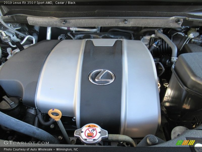 Caviar / Black 2019 Lexus RX 350 F Sport AWD