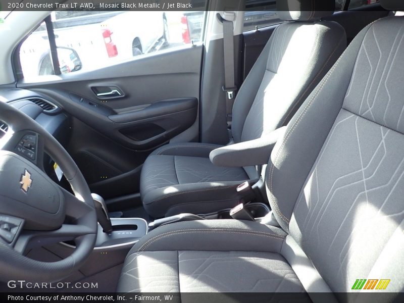 Mosaic Black Metallic / Jet Black 2020 Chevrolet Trax LT AWD
