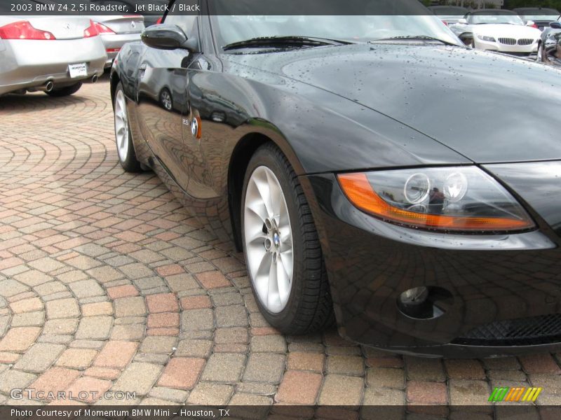 Jet Black / Black 2003 BMW Z4 2.5i Roadster