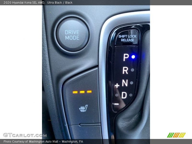 Ultra Black / Black 2020 Hyundai Kona SEL AWD