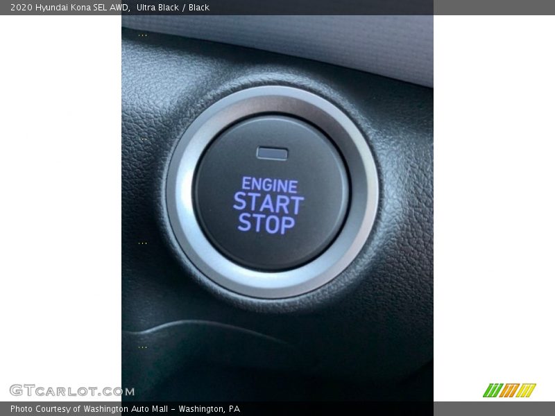 Ultra Black / Black 2020 Hyundai Kona SEL AWD