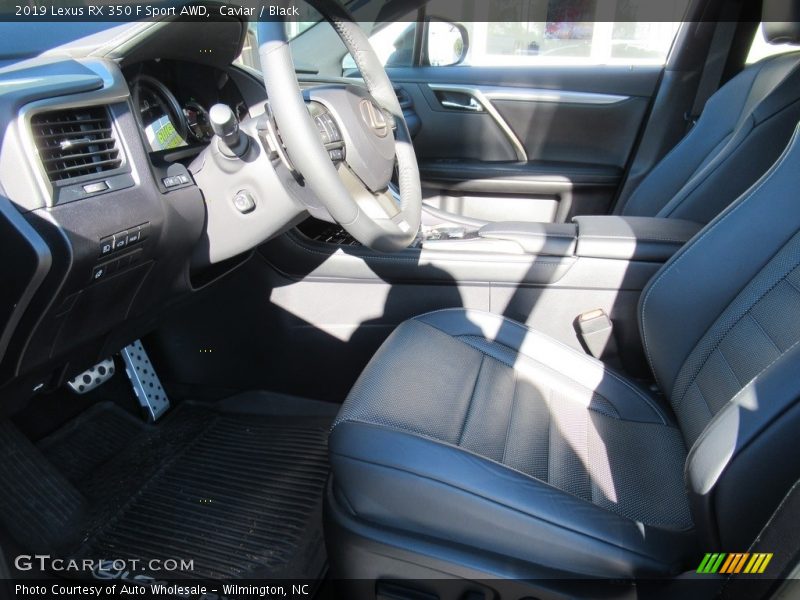 Caviar / Black 2019 Lexus RX 350 F Sport AWD