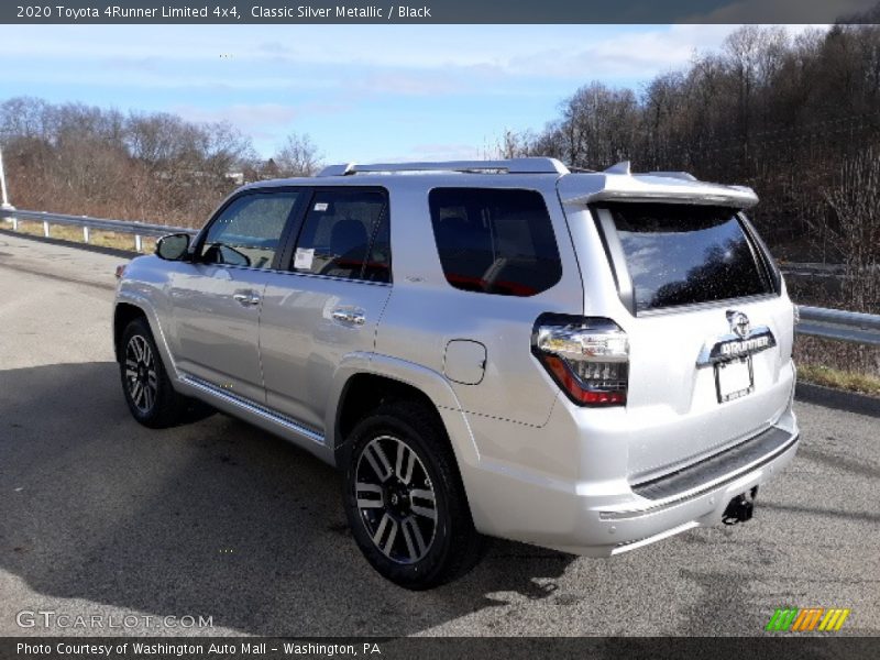 Classic Silver Metallic / Black 2020 Toyota 4Runner Limited 4x4