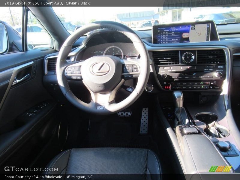 Caviar / Black 2019 Lexus RX 350 F Sport AWD