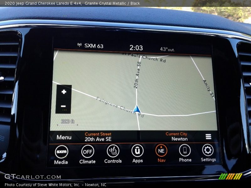 Granite Crystal Metallic / Black 2020 Jeep Grand Cherokee Laredo E 4x4