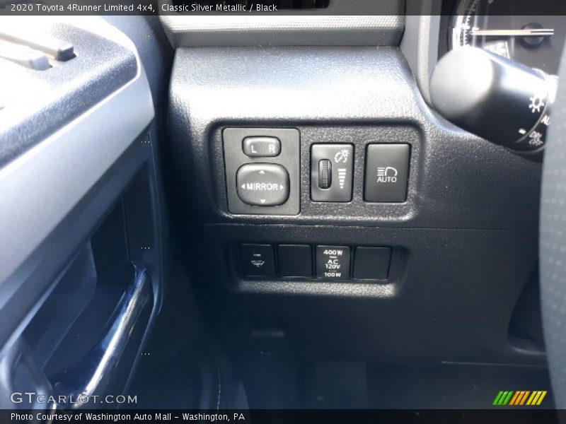 Controls of 2020 4Runner Limited 4x4
