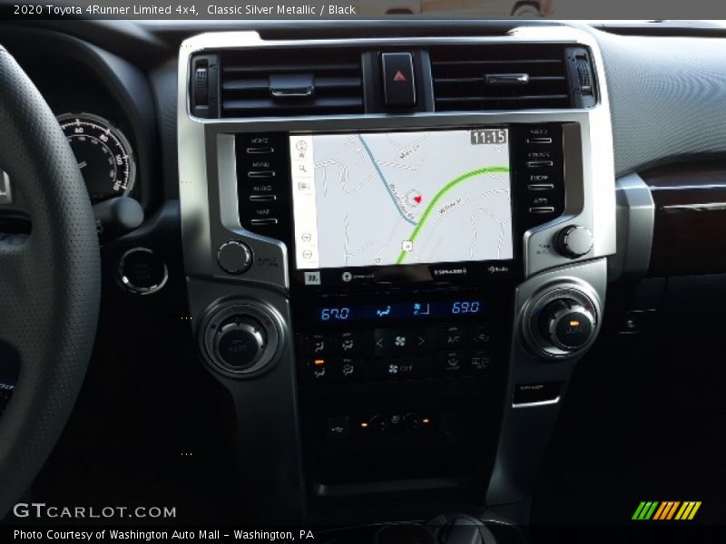 Navigation of 2020 4Runner Limited 4x4